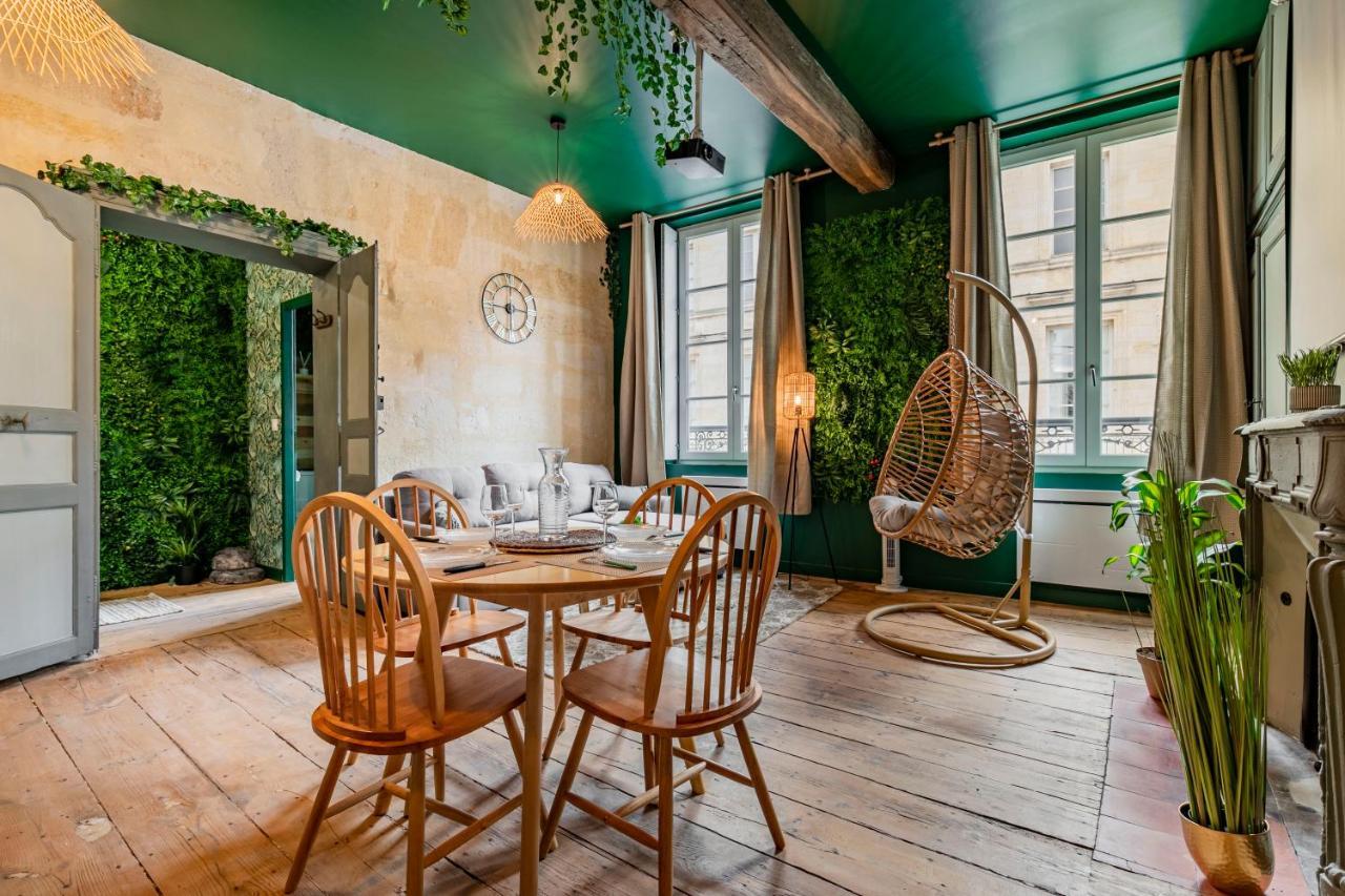 Appartement Jungle - Libourne Centre - 4 Pers - Sauna - Netflix Exterior photo
